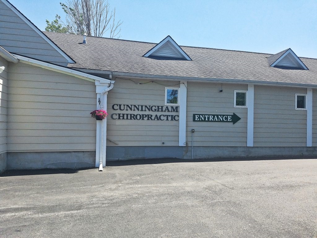 Cunningham Chiropractic side of building